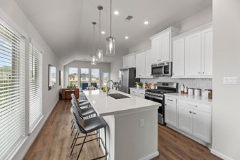 Caso Santa Rita Ranch Rental Homes in Liberty Hill, Texas Model Kitchen